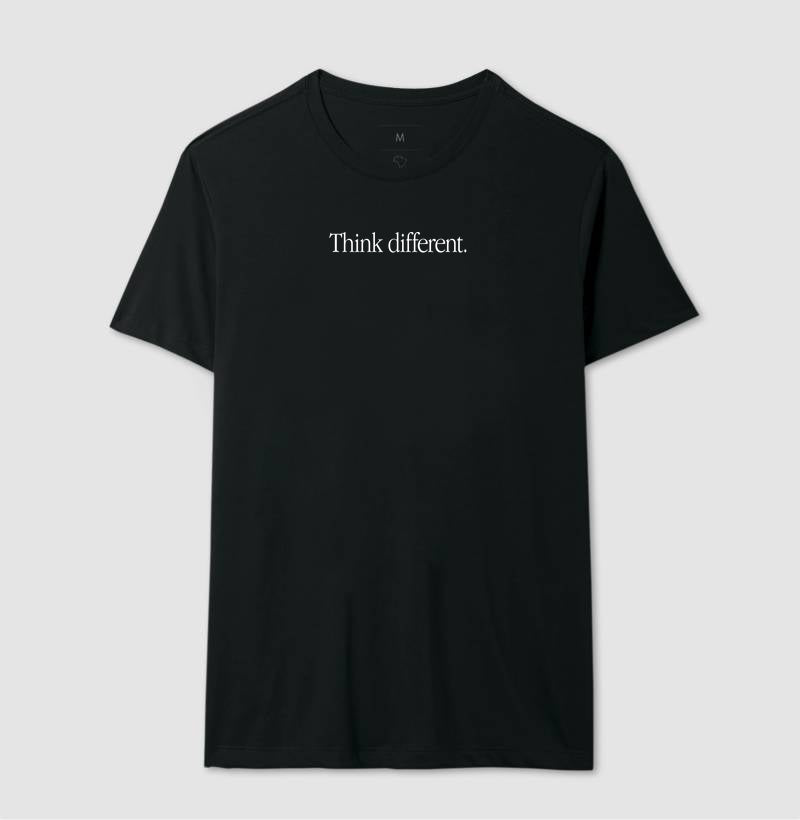 Camiseta Think Differente - Preta