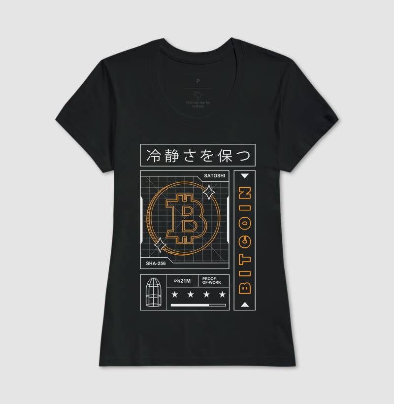 BITCOIN CYPHERPUNK - PRETA