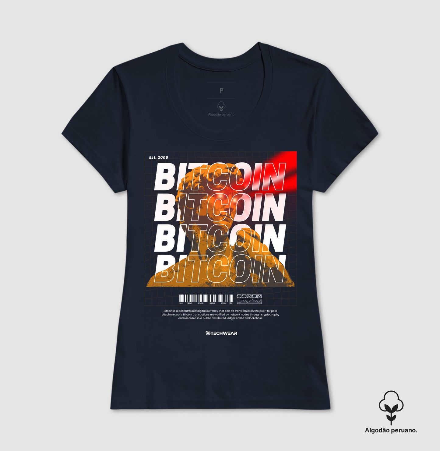 BITCOIN ESTATUA GREGA - PRETA